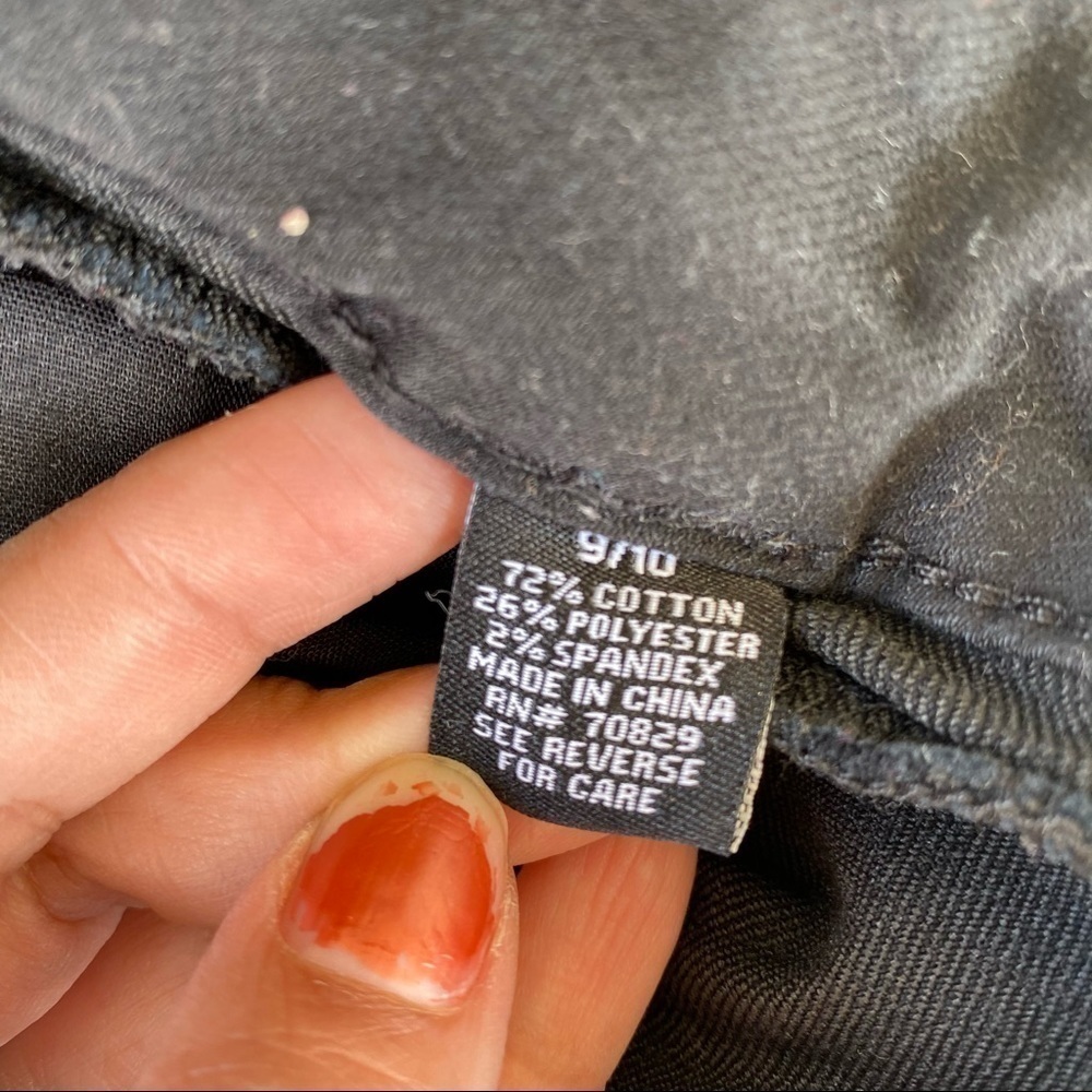 Rue21 black high waisted jeans Size 9/10 - Picture 9 of 10